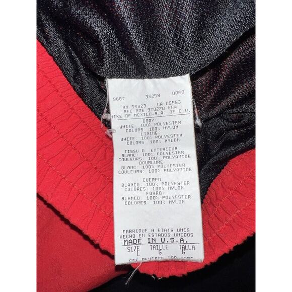 Vintage Nike Bauer 🇨🇦 Mens Coat L, Full‎ Zip Hockey Windbreaker , USA Made - Picture 7 of 8